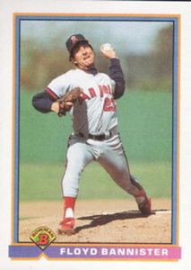 1991 Bowman #190 Floyd Bannister VG California Angels 