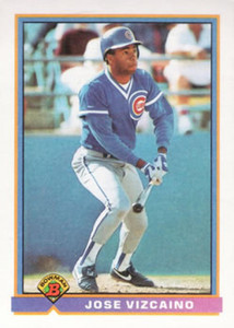 1991 Bowman #427 Jose Vizcaino VG Chicago Cubs 