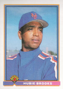 1991 Bowman #461 Hubie Brooks VG New York Mets 