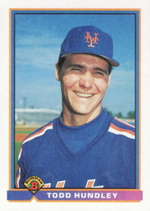 1991 Bowman #467 Todd Hundley VG New York Mets 