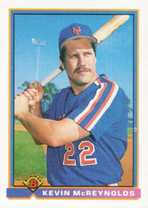 1991 Bowman #479 Kevin McReynolds VG New York Mets 