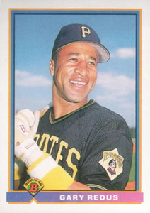 1991 Bowman #516 Gary Redus VG Pittsburgh Pirates 