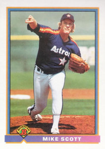 1991 Bowman #546 Mike Scott VG Houston Astros 