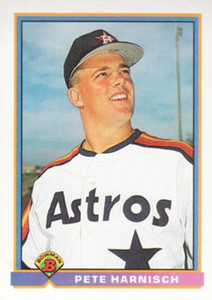 1991 Bowman #555 Pete Harnisch VG Houston Astros 