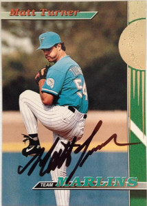 Matt Turner Autographed 1993 Stadium Club #27