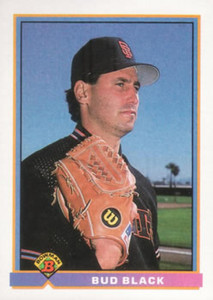 1991 Bowman #639 Bud Black VG San Francisco Giants 