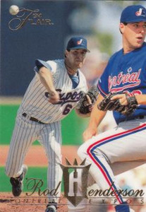 1994 Flair #191 Rod Henderson NM-MT Montreal Expos 