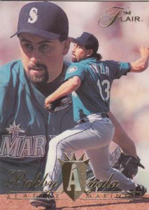 1994 Flair #335 Bobby Ayala NM-MT Seattle Mariners 