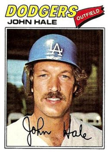 1977 Topps #253 John Hale VG Los Angeles Dodgers 