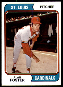 1974 Topps #442 Alan Foster VG St. Louis Cardinals 