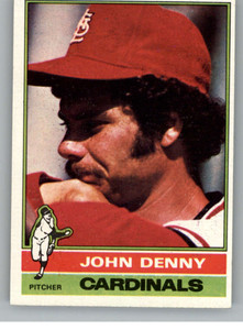 1976 Topps #339 John Denny VG St. Louis Cardinals 