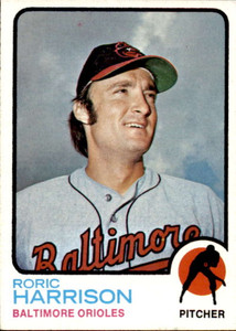 1973 Topps #229 Roric Harrison VG Baltimore Orioles 