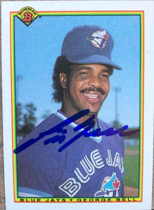 George Bell Autographed 1987 Fleer #220 - Under the Radar Sports