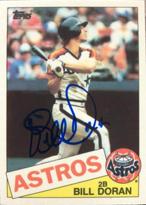 Bill Doran Autographed 1985 Topps Tiffany #684