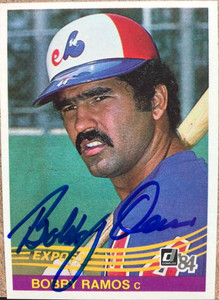 Bobby Ramos Autographed 1984 Donruss #209