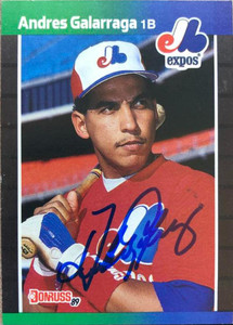 Andres Galarraga - Rockies #373 Flair 1994 Baseball Trading Card