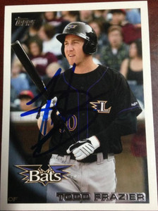 Todd Frazier Autographed 2010 Topps Pro Debut #227