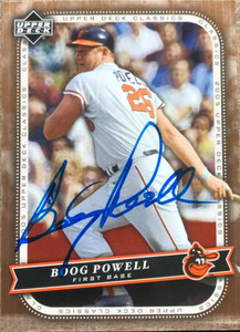 Boog Powell Autographed 2005 Upper Deck Classics #13