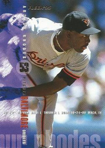 1995 Fleer #18 Arthur Rhodes VG Baltimore Orioles 
