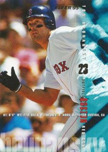 1995 Fleer #24 Tom Brunansky VG Boston Red Sox 