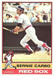 1976 Topps #278 Bernie Carbo VG Boston Red Sox 