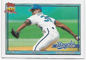 1991 Topps #248 Tom Gordon VG Kansas City Royals 
