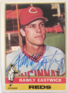 Rawly Eastwick Autographed 1976 Topps #469