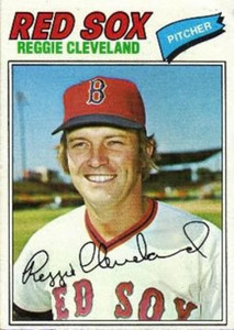 1977 Topps #613 Reggie Cleveland VG Boston Red Sox 