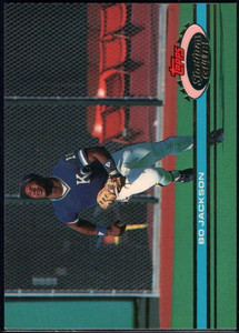 SOLD 59623 1991 Stadium Club #224 Bo Jackson VG Kansas City Royals 
