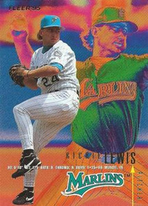 1995 Fleer #339 Yorkis Perez VG Florida Marlins - Under the Radar Sports