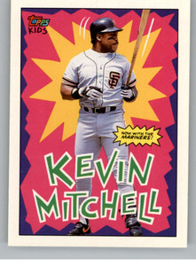1992 Topps Kids #59 Kevin Mitchell NM-MT San Francisco Giants 