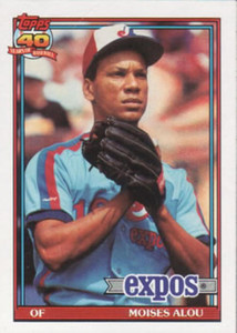 1994 Topps #50 Moises Alou VG Montreal Expos - Under the Radar Sports