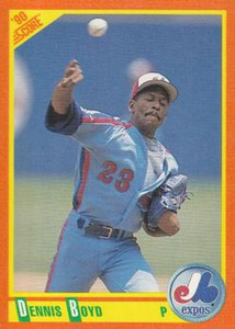 1990 Score Rookie and Traded #24T Oil Can Boyd NM-MT  Montreal Expos 