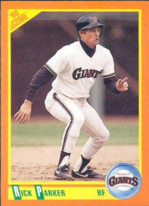 1990 Score Rookie and Traded #77T Rick Parker NM-MT  RC Rookie San Francisco Giants 