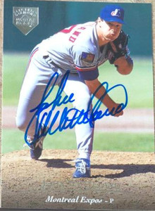 John Wetteland Autographed 1995 Upper Deck Electric Diamond #78