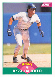 1990 Donruss #74 Jesse Barfield - NM-MT