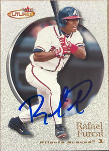 Rafael Furcal Autographed 2001 Fleer Futures #157