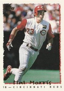 1995 Topps #27 Hal Morris VG  Cincinnati Reds 