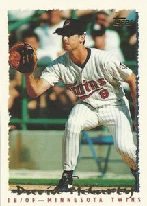 1995 Topps #98 David McCarty VG  Minnesota Twins 