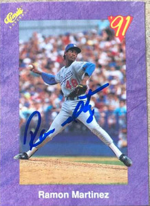 Ramon Martinez Autographed 1991 Classic Game #99