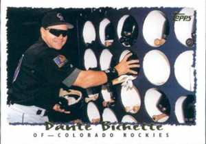 1995 Topps #140 Dante Bichette VG  Colorado Rockies 