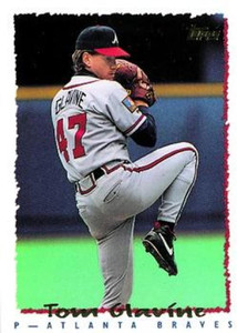 1995 Topps #175 Tom Glavine VG  Atlanta Braves 