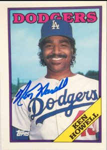 Ken Howell Autographed 1988 Topps Tiffany #149