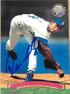 Ramon Martinez Autographed 1996 Stadium Club #140