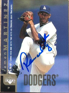 Ramon Martinez Autographed 1998 Upper Deck #397