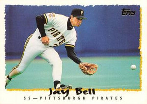 Jay Bell autographed Baseball Card (Pittsburgh Pirates) 1995