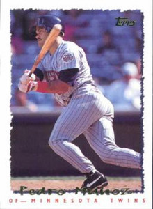 1995 Topps #274 Pedro Munoz VG  Minnesota Twins 