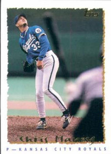 1995 Topps #382 Chris Haney VG  Kansas City Royals 