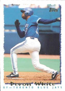 1995 Topps #427 Devon White VG  Toronto Blue Jays 