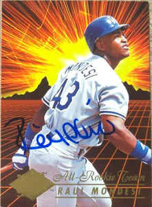 Raul Mondesi Autographed 1994 Fleer Ultra All-Rookie Team #7